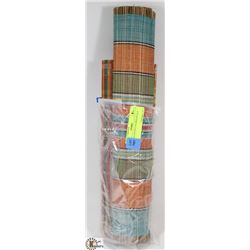 LOT OF 5 1960'S WOOD COLOURED PLACE MATS