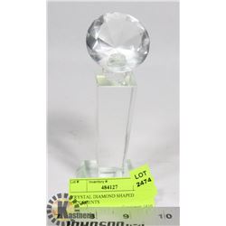 CRYSTAL DIAMOND SHAPED ORNAMENTS