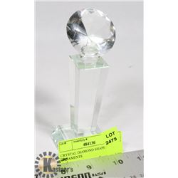 CRYSTAL DIAMOND SHAPED ORNAMENTS