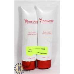 TWO VINE VERA RESVEROTROL SKIN CARE BODY CREAM