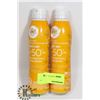 Image 1 : TWO CANS OF BE BETTER SPRAY ON SUNSCREEN