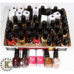 FLAT OF ASSORTED NAIL POLISH