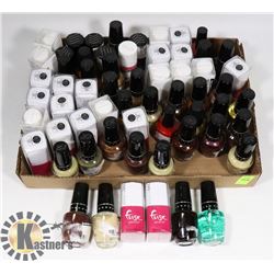 FLAT OF ASSORTED NAIL POLISH