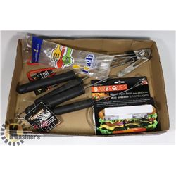 BUNDLE OF ASSORTED BBQ TOOLS