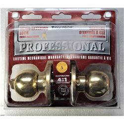 10)  FACTORY SEALED KEYED EXTERIOR LOCK