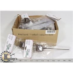 MINIATURE  METAL GARDEN ACCENTS POST BOX