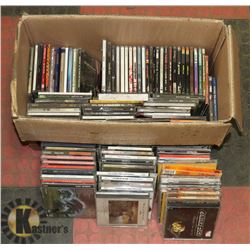 BOX WITH ASSORTED CDS