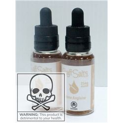 2 BOTTLES OF CREAMY VANILLA CUSTARD 25MG OF