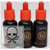 Image 1 : 3 BOTTLES OF F.T.F.Y VAPE 63 - 0MG OF NICOTINE PER