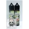 Image 1 : 2 BOTTLES OF FROGGY VAPE JUICE 12MG NICOTINE 60ML
