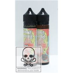 2 BOTTLES OF 6MG NICOTINE 60ML PER BOTTLE OF
