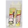 Image 1 : 2 BOTTLES OF VAPE CREAM GRAPE KOOL-AID 0MG OF