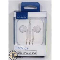 INSIGNIA IPAD / IPHONE EARBUDS
