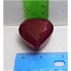16)  NATURAL UNHEATED 320.55 CT HEART