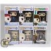 Image 1 : LOT OF 6 MUSIC THEME FUNKO POPS