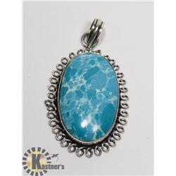 #114- LARIMAR PENDANT GEMSTONE