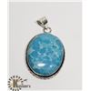 Image 1 : #111- LARIMAR PENDANT GEMSTONE