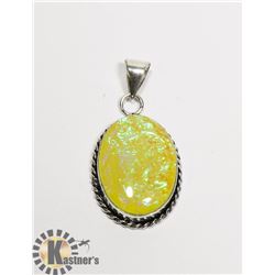 #99- AUSTRALIAN TRIPLE OPAL PENDANT