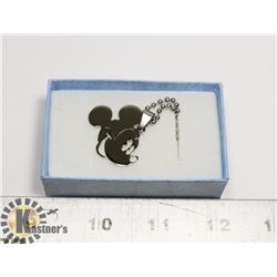 MICKEY MOUSE SHAPED PENDANT WITH