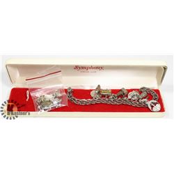 CHARM BRACELET IN BEIGE CASE
