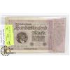 Image 1 : 1923 BERLIN GERMAN 100,000 MARK