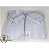 Image 1 : LOT OF TWO MENS SIZE 4-XL VAN HEUSEN DRESS SHIRTS