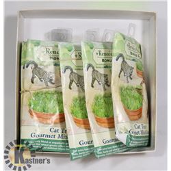 LOT OF RENEES GARDEN CAT TREATS GOURMET MIXED