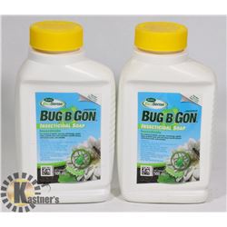 LOT OF 2 BUG B GONE INSECTICIDE