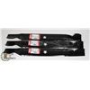 Image 1 : LOT OF 3 OREGON 21" LAWN MOWER BLADES