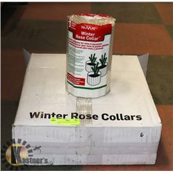 CASE OF WINTER ROSE COLLARS NEW