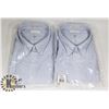 Image 1 : LOT OF TWO MENS SIZE 3-XL VAN HEUSEN DRESS SHIRTS