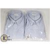 Image 1 : LOT OF TWO MENS SIZE 3-XL VAN HEUSEN DRESS SHIRTS