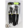 Image 1 : 3 SETS OF 2 FIXIT GROOVE JOINT PLIERS