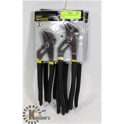 3 SETS OF 2 FIXIT GROOVE JOINT PLIERS