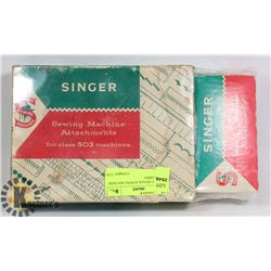 VINTAGE SINGER SEWING MACHINE ACCESSORIES