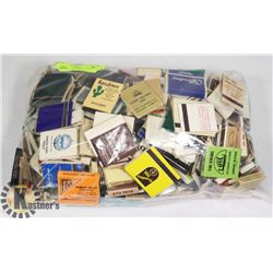 VINTAGE MATCHBOOKS- LARGE BAG LOT