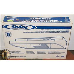 AIR KING RANGE HOOD (WHITE) NEVER USED