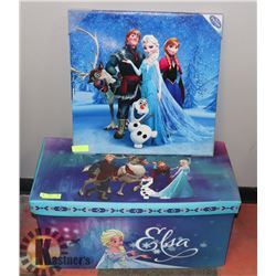 FROZEN TOYBOX AND FROZEN PICTURE