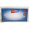 Image 1 : BOX OF 100 SIZE LARGE DISTECH CLEAR VINYL MEDICAL
