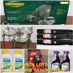 FEATURED ITEMS: TO BID SEARCH LOTS LISTED