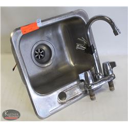 BAILIFF SEIZURE: STAINLESS STEEL DROP-IN HAND SINK