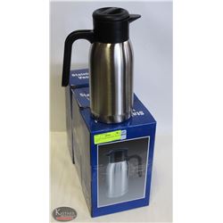 LOT OF 3 STAINLESS STEEL VACUUM POTS