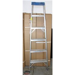 6' L-BON ALUMINUM STEPLADDER