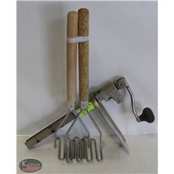 EDLUND TABLE-MOUNT CAN OPENER W/ BRACKET &