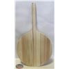 Image 1 : NEW ROUND PIZZA PEEL 33" LONG, 19" DIAMETER