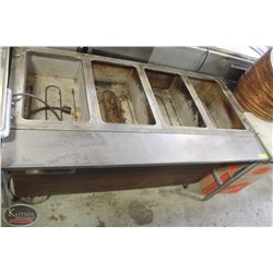 VOLLRATH 4-WELL STEAM TABLE