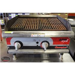 APW WYOTT CHAMPION 24" PROPANE GRILL