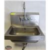 Image 1 : ADVANCED TABCO S/S WALLMOUNT SINK W/ FAUCET