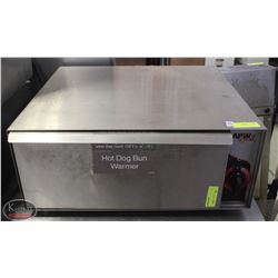 APW HOT DOG BUN WARMER.