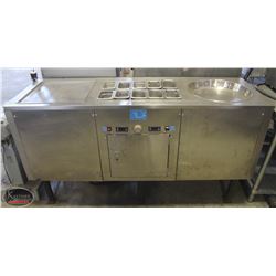 STAINLESS STEEL ROLLED ICE CREAM MACHINE